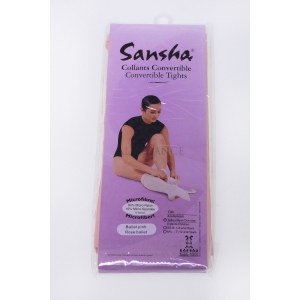 Rajstopy baletowe Sansha (z otworem pod stopą)