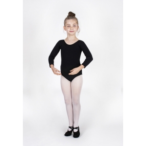 Body gimnastyczne PM 0600 z długim rękawem (dziecięce)